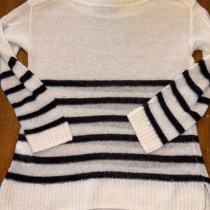 Allsaints striped Black and White Women's Sweater